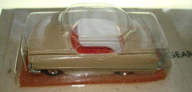 Atlas HO Slot Car #1290 Tan Pontiac Grand Prix