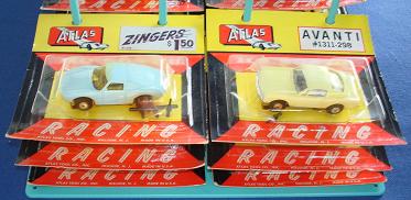 Atlas HO Slot Car Store Display