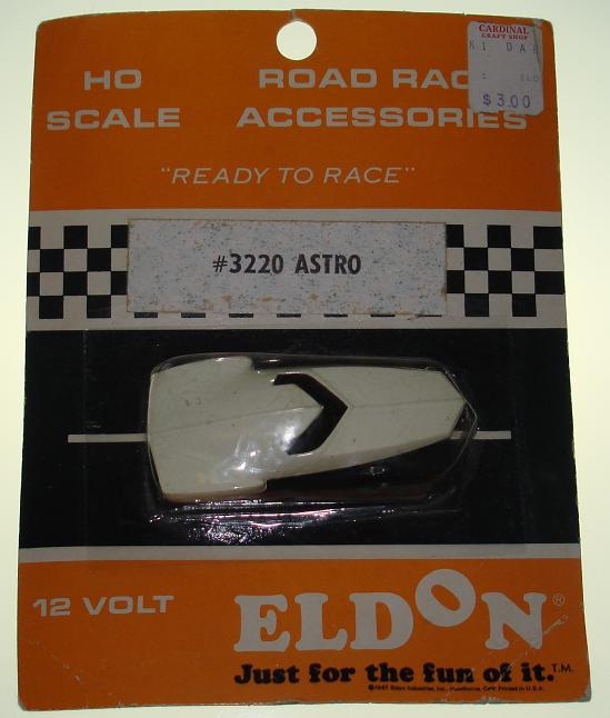 Eldon HO Ready To Race Slot Car Racing White Astro #3220 Eldon HO Ready To Race Slot Car Racing White Astro #3220