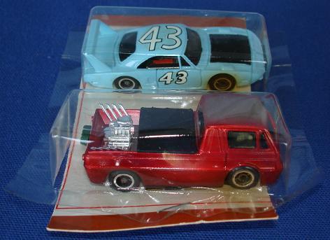 Tycopro Real Racing Richard Petty #43 Superbird 8833 Trick Truck 8832 Slot Cars Passenger Side Doors