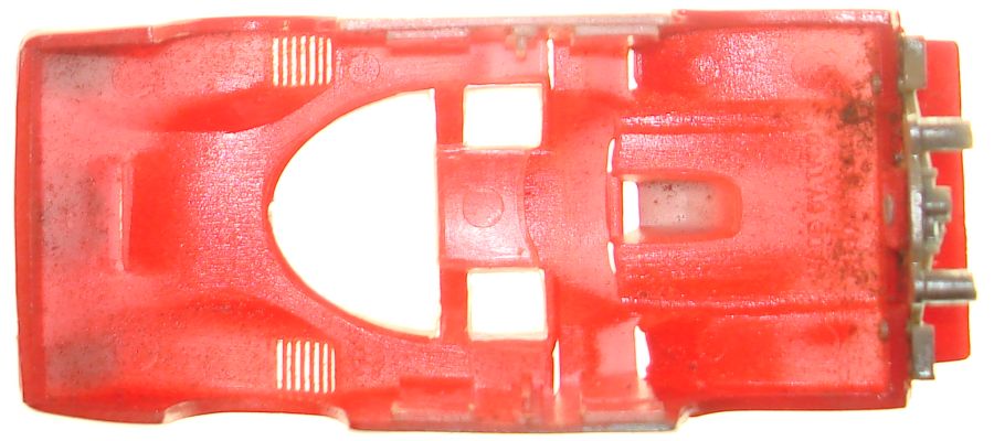 TycoPro Ferrari 512M Red Slot Car Runner Body Chassis Mounts TycoPro Ferrari 512M Red Slot Car Runner Body Chassis Mounts