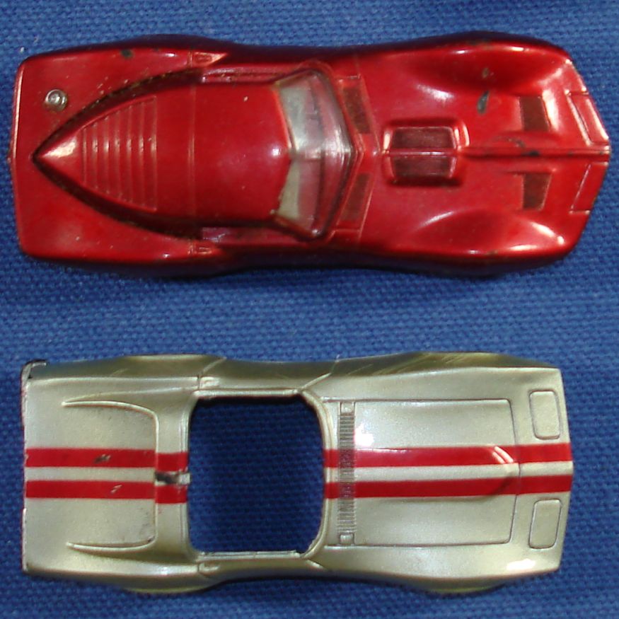 Tyco S Speedways Chevrolet Corvette Slot Car Racing Body Junkyard Hoods Roofs