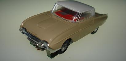 Atlas HO Slot Car Tan Ford Thunderbird Front Bumper