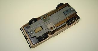 Atlas HO Slot Car Tan Ford Thunderbird Posts