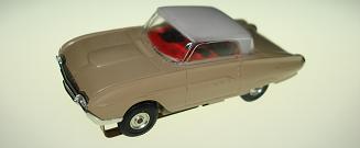 Atlas HO Slot Car Tan Ford Thunderbird Front Bumper