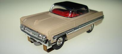 Atlas HO Slot Car Tan Oldsmobile Starfire Front Bumper
