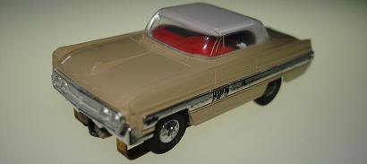Atlas HO Slot Car Tan Oldsmobile Starfire Front Bumper
