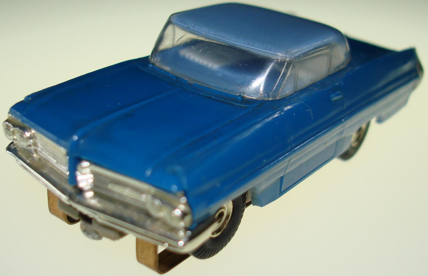 ATLAS HO SLOT CARS BLUE PONTIAC GRAND PRIX HARDTOP Mister Coney (item