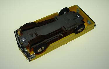 Atlas HO Slot Car Lemon Pontiac Grand Prix Posts