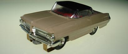 Atlas HO Slot Car Tan Pontiac Grand Prix Front Bumper