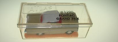 Atlas HO Slot Car Tan Pontiac Grand Prix Front Bumper