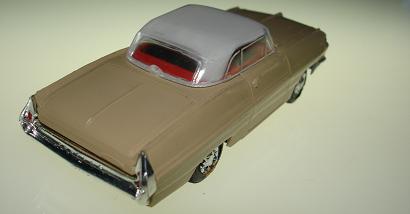 Atlas HO Slot Car Tan Pontiac Grand Prix Rear Bumper