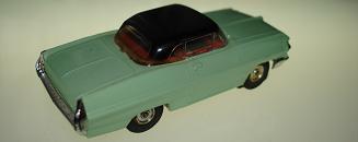 Atlas HO Slot Car Seafoam Green Pontiac Gran Prix Back Bumper