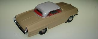 Atlas HO Slot Car Tan Pontiac Grand Prix Hardtop Rear Bumper