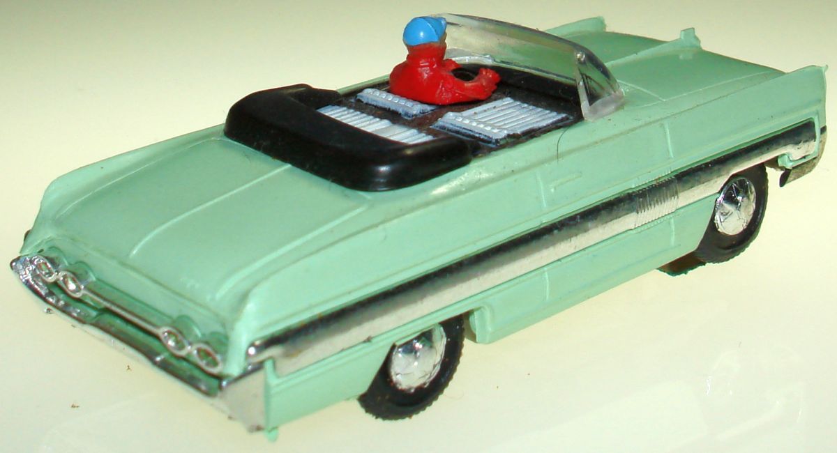 Atlas HO Slot Car Racing Oldsmobile Star Fire Body Trunk Boot Cover