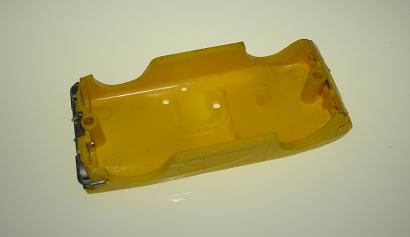 Atlas HO Slot Car Lemon Chevrolet Corvette Convertible