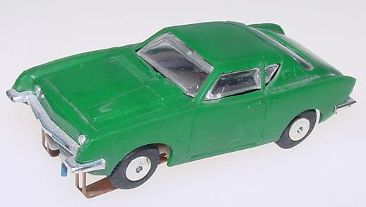 Atlas Studebaker Avanti Zingers #1311 HO Slot Car British Racing Green