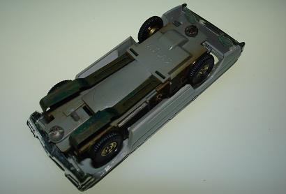 Atlas HO Slot Car Grey Station Wagon Chassis