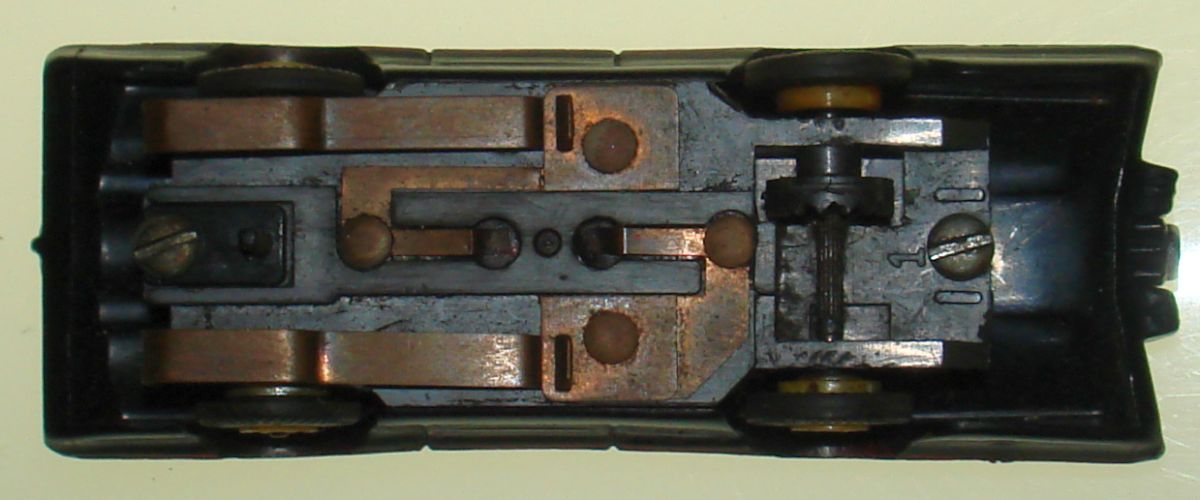 Aurora Model Motoring Thunderjet 500 Batmobile HO Slot Car Chassis