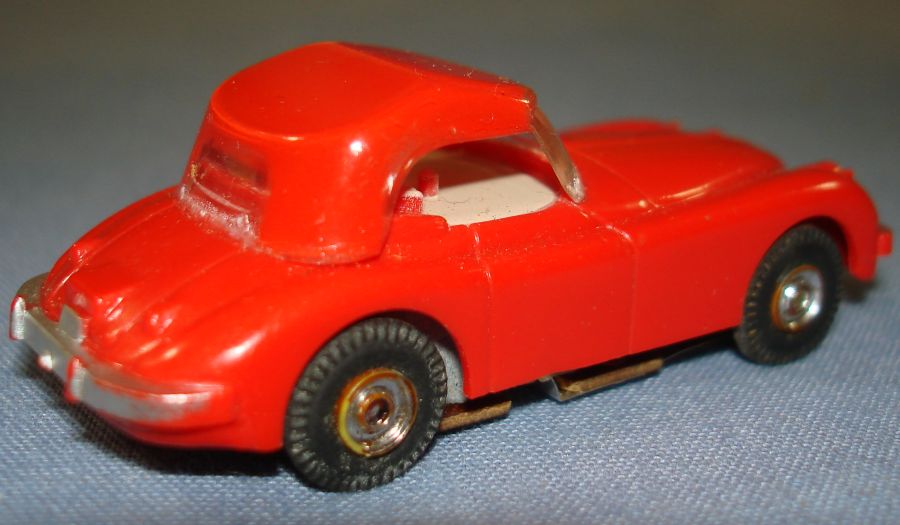Vintage Aurora Model Motoring Vibrator Slot Car Jaguar