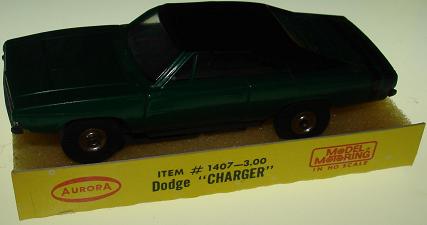Aurora TJET Dodge Charger HO Slot Car Hood