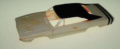 Aurora TJET Dodge Charger HO Slot Car Body Driver Door