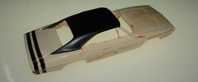 Aurora TJET Dodge Charger HO Slot Car Body Passenger Door