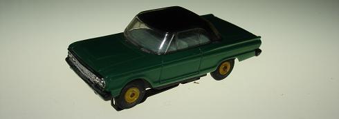 Aurora TJET Ford Fairlane Hardtop HO Slot Car Hood