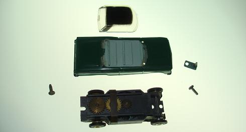 Aurora TJET Ford Fairlane Hardtop HO Slot Car Roof