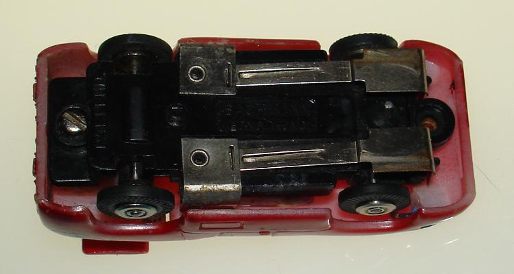 Bachmann 1:87 Scale Chaparral 2F Slot Car Runner Chassis
