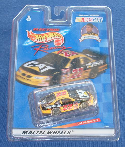 MATTEL HOTWHEELS CATERPILLAR NASCAR WARD BURTON #22 SLOT CAR - Mister Coney (item 25172)