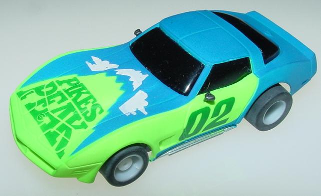 Tyco Chevrolet Corvette Pikes Peak Slot Car #7038 Hood