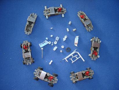 Atlas HO Slot Car Kit Panther XX Chassis