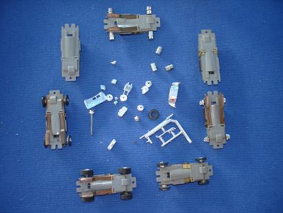 Atlas HO Slot Car Kit Panther XX Chassis