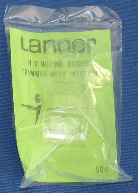 Lancer HO Scale Clear Slot Car Body Kit Chevy Vette Sting Ray