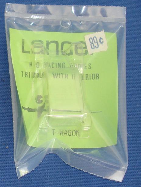 Lancer HO Scale Clear Slot Car Body Kit T Wagon