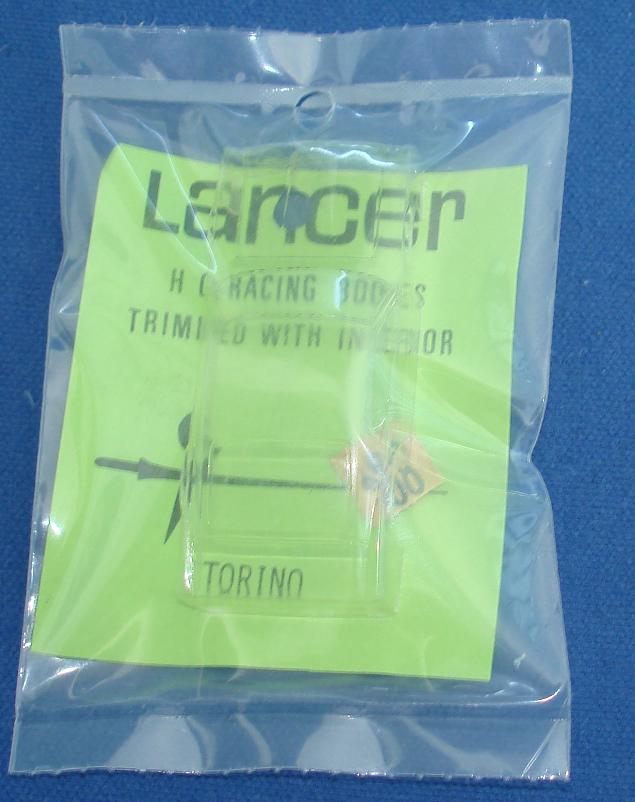 Lancer HO Scale Clear Slot Car Body Kit Ford Torino