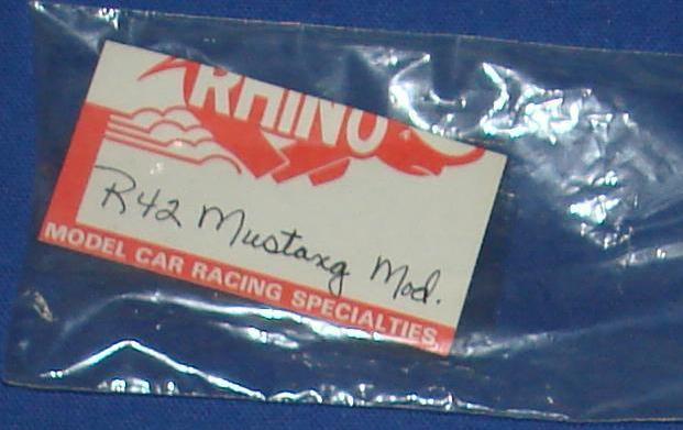 Rhino Clear Unpainted HO Slot Car Body Kit