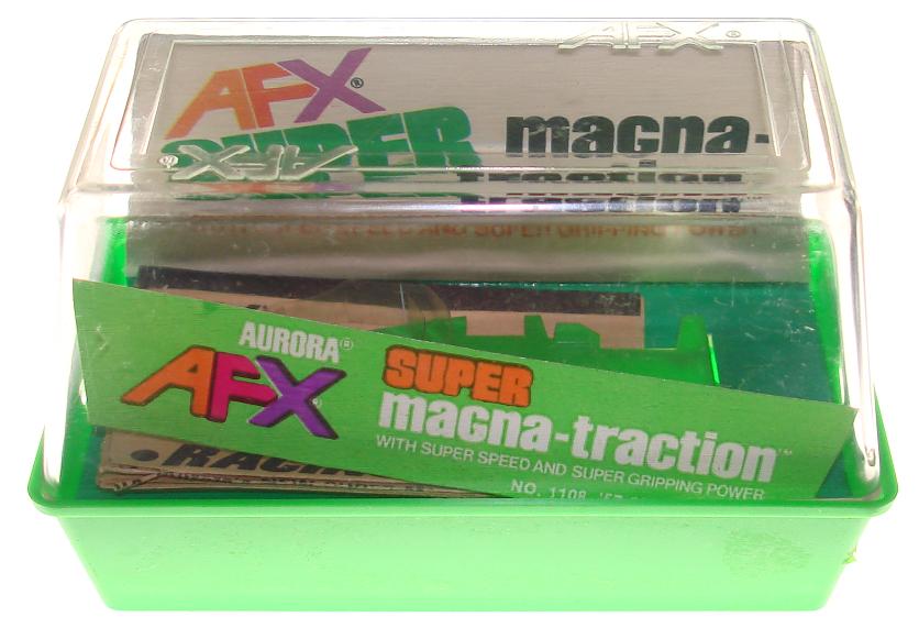 Aurora AFX Empty Super Magnatraction 1957 Chevy Nomad Slot Car Box
