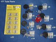 Faller HO Scale Slot Car Selenium Pickup Shoes