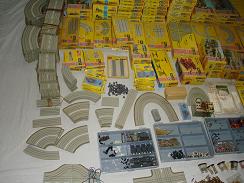 Faller HO Scale Slot Car Track Parts Collection