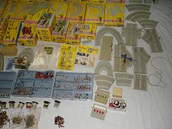 Faller HO Scale Slot Car Track Parts Collection