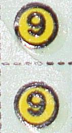Aurora Model Motoring Tjet 187 Scale Slot Car Hop Up Kit Decals Number Nines