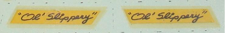 Aurora 187 Scale Slot Car Hop Up Kit Decals Ole Slippery