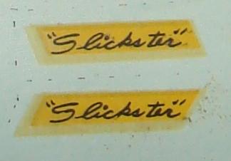 Aurora 187 Scale Slot Car Hop Up Kit Decals Slickster