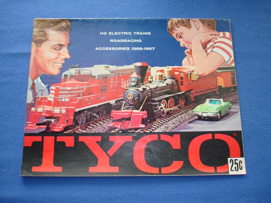 Tyco 1966 1967 Slot Car Racing Catalog Cover