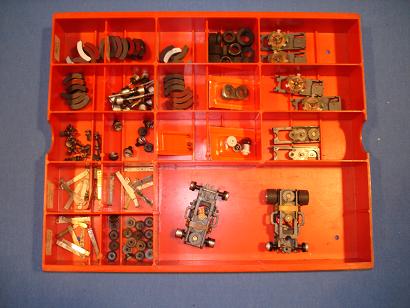 AFX HO Slot Car Spare Parts Chassis Gears
