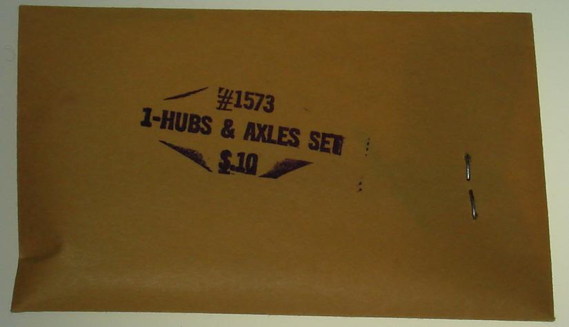 Aurora Model Motoring Factory Sealed Vibrator Slot Car Parts 1573 Hubs & Axles Set