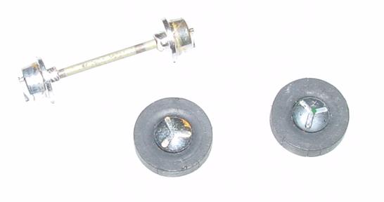 Aurora Vibe Hot Rod Slot Car Axle Hubs & Tires