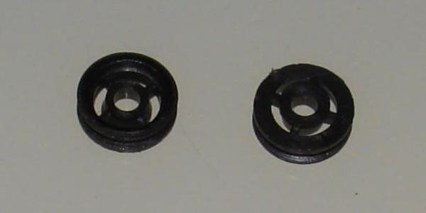 Tyco Pro HO Slot Car Racing Chassis Parts Front Hubs Tyco Pro HO Slot Car Racing Chassis Parts Front Hubs
